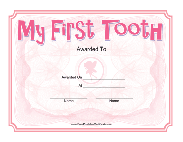 Tooth Fairy Pink
