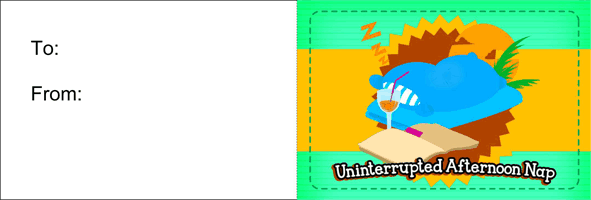 Uninterrupted Afternoon Nap