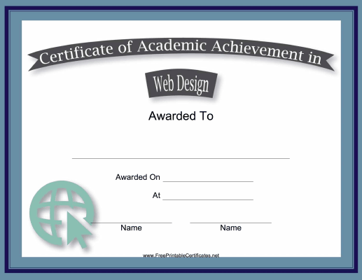 Web Design Academic