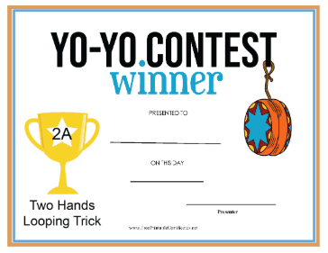 Yo Yo Contest 2A