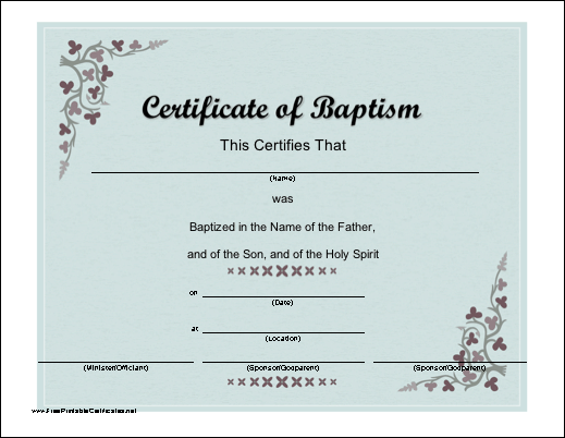 Baptism