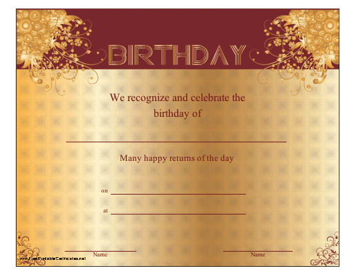 Birthday