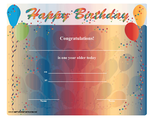 Birthday