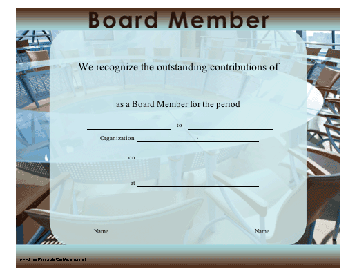 Board Member