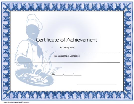 Achievement - Chef