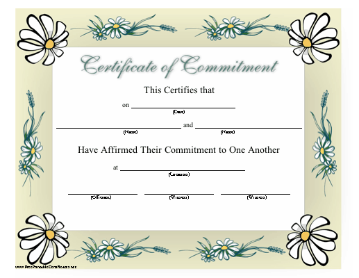 Commitment