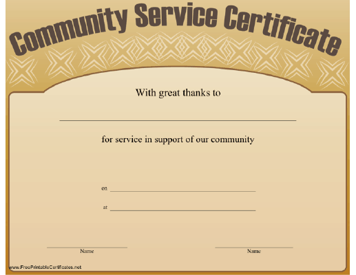 Community Service