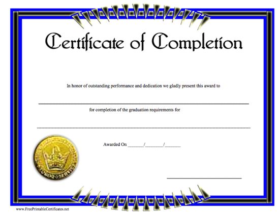 Completion