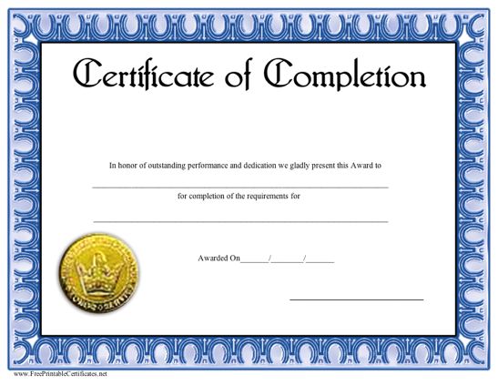 Completion