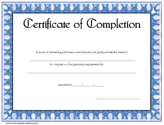 Completion