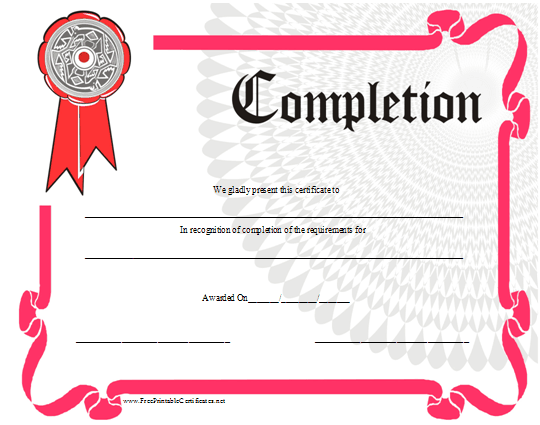 Completion