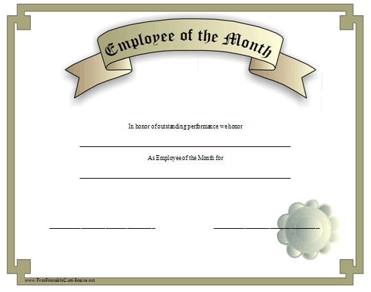 Employee of the Month