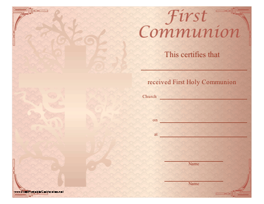 First Communion