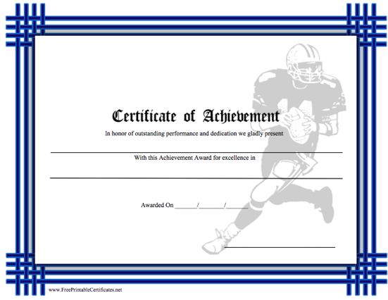Achievement - Football