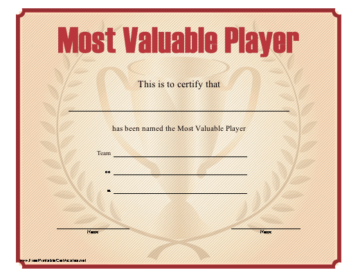 Most Valuable Player