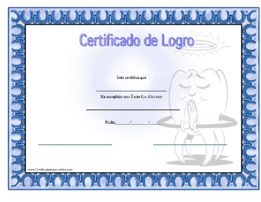 Certificado de Logro