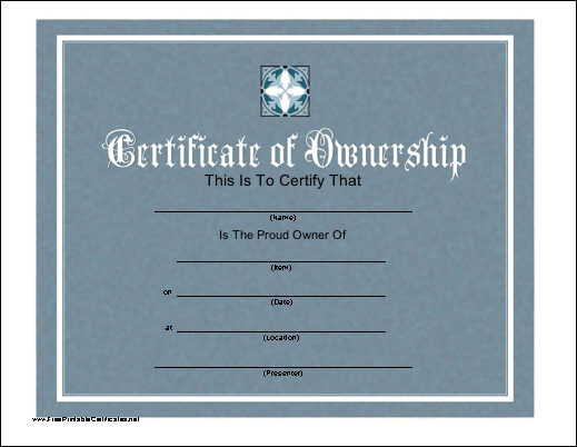 Ownership