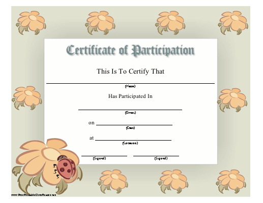 Participation