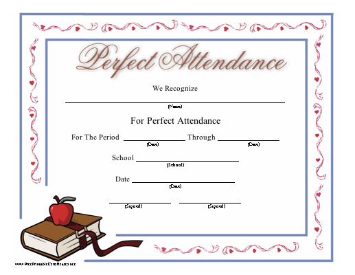 Perfect Attendance