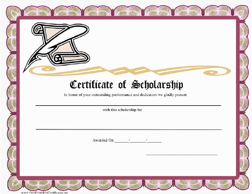 Scholarship