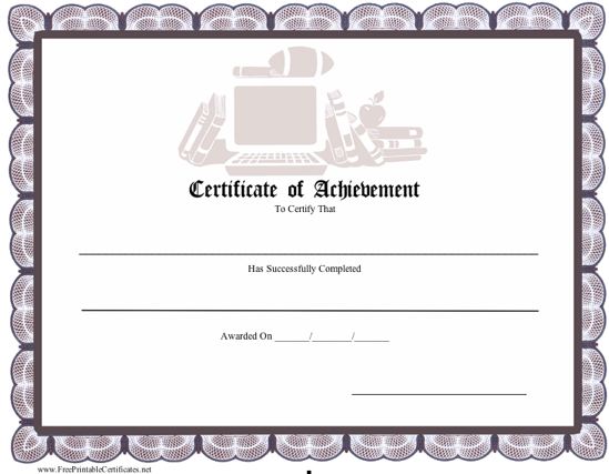 Achievement - School