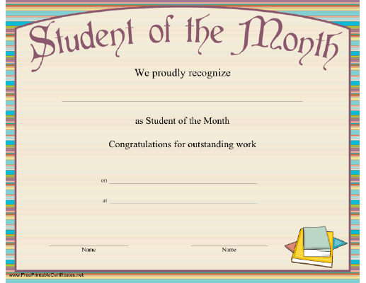 Student of the Month