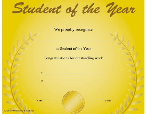 Student of the Year