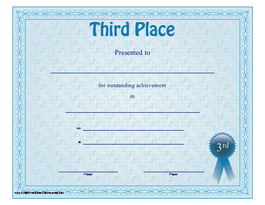 Third Place