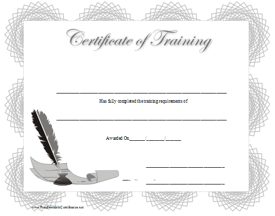 Training