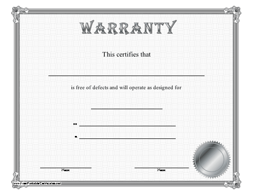 Warranty