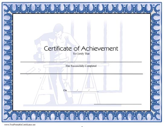 Achievement - Carpenter