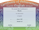 Achievement in English