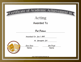 Acting Academic