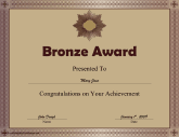 Bronze Award