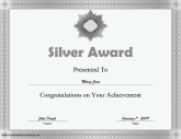 Silver Award