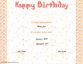 Birthday