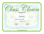 Class Clown Yearbook