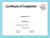 checklist Completion