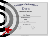 Darts Achievement