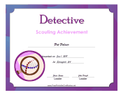 Detective Badge