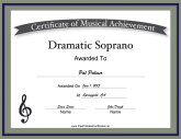 Dramatic Soprano Vocal Music