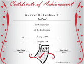 Exit Exam Completion
