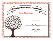 Family Reunion New Graduate