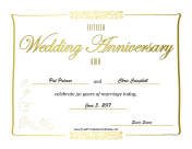 Fiftieth Wedding Anniversary
