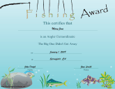 Fishing Award