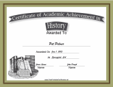History Academic