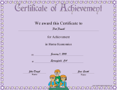 Home Economics