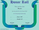 Honor Roll