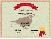 Hunting Quail Achievement