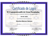 Certificado de Logro